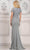 Rina di Montella RD3112 - Short Sleeve Embroidered Evening Dress Special Occasion Dress