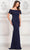 Rina di Montella RD3114 - Elegant Embroidered Midriff Evening Dress Mother of the Bride Dresses 6 / Rose