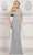 Rina di Montella RD3114 - Elegant Embroidered Midriff Evening Dress Mother of the Bride Dresses 6 / Rose