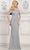 Rina di Montella RD3114 - Embroidered Midriff Evening Dress Special Occasion Dress 4 / Seaglass