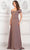 Rina di Montella RD3131 - Off Shoulder Corset Evening Gown Special Occasion Dress 4 / Latte