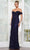 Rina Di Montella RD3144 - Scalloped Peplum Off Shoulder Formal Gown Evening Dresses