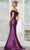 Rina Di Montella RD3205 - 3D Floral Straight Neckline Formal Gown Evening Dresses