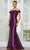 Rina Di Montella RD3205 - 3D Floral Straight Neckline Formal Gown Evening Dresses