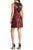 Sam Edelman 81H840 - Sequined Cutout Tie Back Cocktail Dress Special Occasion Dress