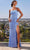 SCALA 60360 - Sleeveless Embellished Full Length Dress Evening Dresses 000 / Periwinkle