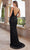 SCALA 60387 - Sleeveless Open Back Prom Dress Prom Dresses 0 / Black