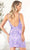 SCALA 60513 - Spaghetti Strap Beaded Cocktail Dress Special Occasion Dress