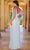 SCALA 60723 - Beaded Evening Dress with Slit Special Occasion Dress