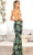 SCALA 60801 - Floral Sequin Evening Dress Special Occasion Dress