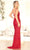 SCALA 60903 - Dual Strap Sheath Evening Gown Special Occasion Dress