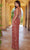 SCALA 61303 - Beaded Plunging V-Neck Prom Gown Prom Dresses