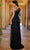 SCALA 61304 - Asymmetric Embellished Prom Gown Prom Dresses