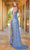 SCALA 61304 - Asymmetric Embellished Prom Gown Prom Dresses