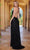 SCALA 61305 - V-Neck Bejewelled Prom Gown Prom Dresses