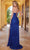 SCALA 61309 - Sequin Prom Dress with Slit Prom Dresses