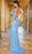 SCALA 61309 - Sequin Prom Dress with Slit Prom Dresses