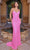 SCALA 61341 - Fitted Sequin Prom Dress Prom Dresses 000 / Fuchsia