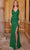 SCALA 61345 - Sequin Sheath Prom Dress Prom Dresses 000 / Bright Emerald