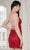 SCALA 70118 - Rosette Beaded Cocktail Dress Homecoming Dresses