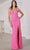 SCALA 80102 - Strappy Cutout Back Evening Dress Prom Dresses 000 / Fuchsia