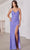 SCALA 80102 - Strappy Cutout Back Evening Dress Prom Dresses 000 / Peri