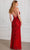 SCALA 80107 - Floral Beaded Strappy Back Evening Dress Prom Dresses