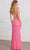 SCALA 80113 - Criss-Cross Back Jeweled Evening Dress Prom Dresses