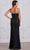 SCALA 80116 - Sweetheart High Slit Evening Dress Prom Dresses