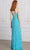 SCALA 80117 - Swirl Beaded V-Neck Evening Dress Evening Dress