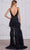 SCALA 80118 - Beaded Applique Tiered Skirt Evening Dress Prom Dresses