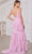 SCALA 80118 - Beaded Applique Tiered Skirt Evening Dress Prom Dresses