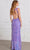 SCALA 80122 - Sequined Cutout Back Evening Dress Evening Dress