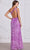 SCALA 80122 - Sequined Cutout Back Evening Dress Evening Dress