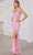 SCALA 80125 - Sweetheart Corset Bodice Evening Dress Prom Dresses 000 / Soft Pink