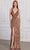 SCALA 80126 - Backless Payette Sequin Evening Dress Prom Dresses