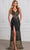 SCALA 80126 - Backless Payette Sequin Evening Dress Prom Dresses