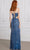 SCALA 80127 - V-Neck Side Cutout Evening Dress Evening Dress