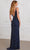 SCALA 80129 - Low V-Back Beaded Evening Dress Prom Dresses