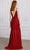 SCALA 80129 - Low V-Back Beaded Evening Dress Prom Dresses