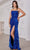 SCALA 80130 - Sparkling Scoop Neck Evening Dress Prom Dresses 000 / Royal Iris