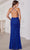 SCALA 80142 - Crisscross Back Sleeveless Prom Gown Prom Dresses