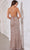 SCALA 80152 - Fully Sequin Deep V-Neck Evening Dress Prom Dresses