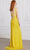 SCALA 80155 - Sleeveless Cut-Out Detailed Back Prom Gown Prom Dresses