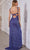 SCALA 80155 - Sleeveless Cut-Out Detailed Back Prom Gown Prom Dresses