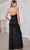 SCALA 80164 - Cut-Out Detailed V-Neck Prom Gown Prom Dresses