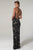 SCALA - Sleeveless Floral Beaded Prom Dress 60129 - 1 pc Banana In Size 8 Available Prom Dresses 8 / Banana