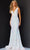 Sequin Embellished Evening Gown 02753SC Prom Dresses 00 / Lilac/ Nude