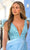 Sherri Hill 54791 - Feathered Strap V-Neck Evening Gown Ball Gowns