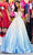 Sherri Hill 55471 - Ombre Plunging Sequined Ball Gown Ball Gowns